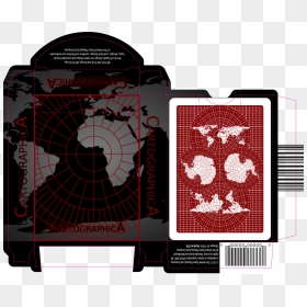 Low Poly World Map 3d, HD Png Download - playing card back png
