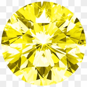 Brilliant, HD Png Download - yellow diamond png