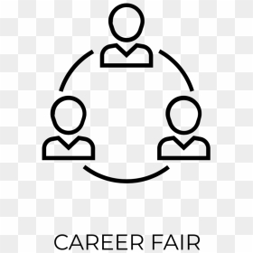 Career Fair - Line Art, HD Png Download - fair png