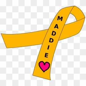 Childhood Cancer, HD Png Download - breast cancer ribbon vector png
