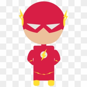 Vector Superhero Chibi - Flash Chibi Vector, HD Png Download - the flash running png