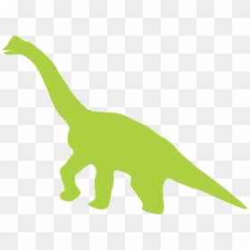 Transparent Green Dinosaur Clipart - Dinosaur Clip Art, HD Png Download - brontosaurus png