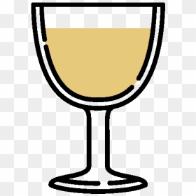 Drink Menu Crooked Handle - Wine Glass, HD Png Download - wine icon png