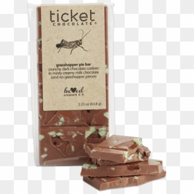 Grasshopper Pie Chocolate Bar - Chocolate Bar, HD Png Download - candy bar png