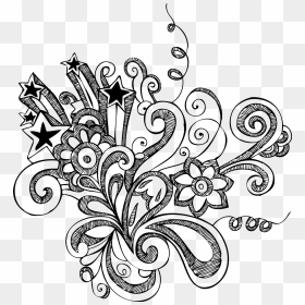 Thumb Image - Doodle Art, HD Png Download - flower doodle png