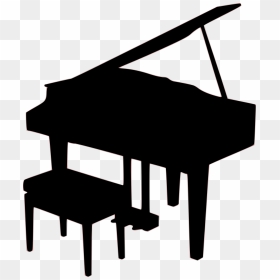 Digital Grand Piano Singapore, HD Png Download - music silhouette png