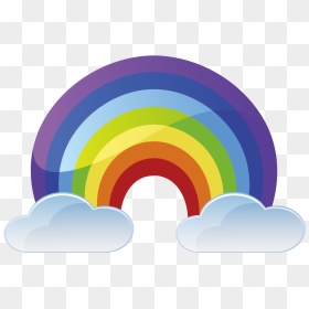 Cartoon Rainbow 1500*1500 Transprent Png Free - Portable Network Graphics, Transparent Png - cartoon rainbow png