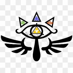 Free Png Sheikah Eye Of Truth Tattoo Design By Souffle - Zelda Eye, Transparent Png - eye symbol png
