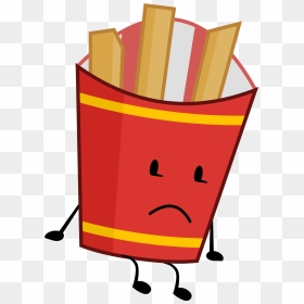 Battle For Dream Island Wiki - Bfb Fries Asset, HD Png Download - fry png