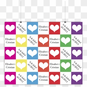 Photocall Arco Iris - Heart, HD Png Download - arco iris png