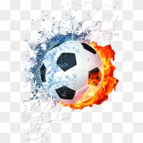 Fire Rainbow Wallpaper Cup Mobile Football Phone Clipart - Soccer Wallpaper For Boys, HD Png Download - soccer ball clipart png