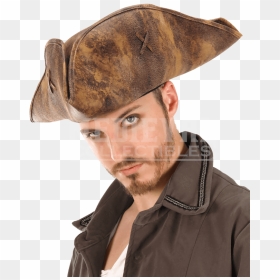 Celtic Furry Hat Png - Jack Sparrow Hat, Transparent Png - captain hat png