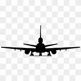 Kc 10 Silhouette Png, Transparent Png - airplane silhouette png