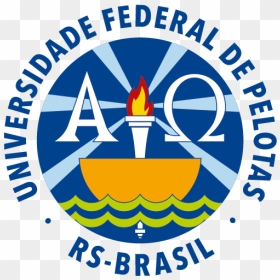 Ufpel Escudo 2013 - Federal University Of Pelotas, HD Png Download - pelota png