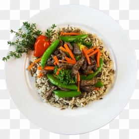 Tender Beef Strips And Fresh-cut Vegetables Sautéed - Broccoli, HD Png Download - fry png