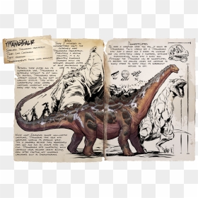 Ark Titanosaur, HD Png Download - brontosaurus png