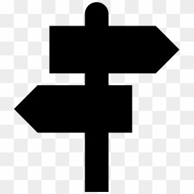 File Simpleicons Places Map - 2 Arrows Pointing In Opposite Directions, HD Png Download - directions png