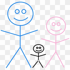 Stick Figure Family Png , Png Download - Stick Figure, Transparent Png - stick figure family png