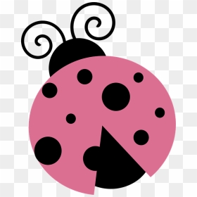 Lady Beetle Clipart Valentine - Pink Ladybug Clipart, HD Png Download - ladybug clipart png