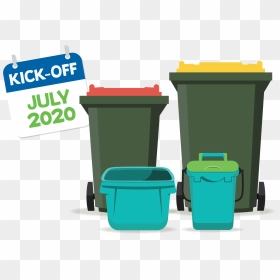Hcc Recycling Bins Image-02 - Fight The Landfill Hamilton City, HD Png Download - recycling bin png