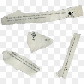 Fragment Paper Scraps Png, Transparent Png - paper.png