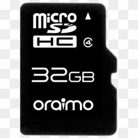 Oraimo 16gb Memory Card, HD Png Download - sd card png