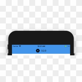 Xamarin Forms Titleview, HD Png Download - iphone top bar png