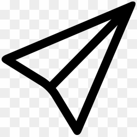 Paper Plane - Instagram Send Icon Png, Transparent Png - paper.png