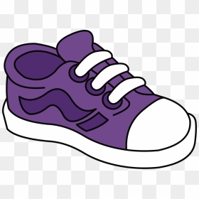 Flat Shoes Clipart Children"s - Shoe Clipart, HD Png Download - shoes clipart png