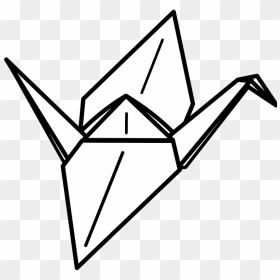 Crane Origami Clipart, HD Png Download - origami png