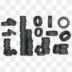 Tire, HD Png Download - stack of tires png