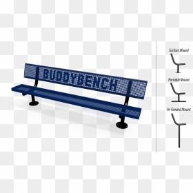 Outdoor Bench, HD Png Download - benches png