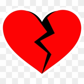 Broken Heart Clipart Small - Heart Symbol, HD Png Download - heart broken png