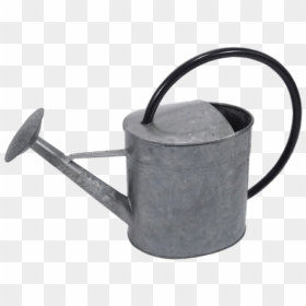 Galvanised Watering Can - Watering Can Transparent Background, HD Png Download - watering can png