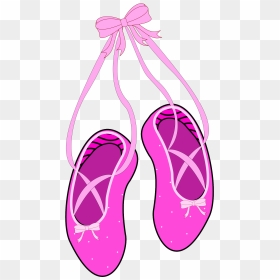 Transparent Shoe Clipart Png - Clip Art Ballet Shoes, Png Download - shoes clipart png