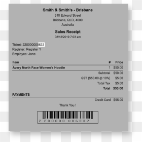 Document, HD Png Download - receipt png