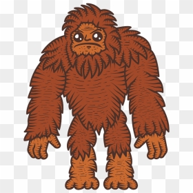Bigfoot Clipart - Vector Graphics, HD Png Download - abominable snowman png