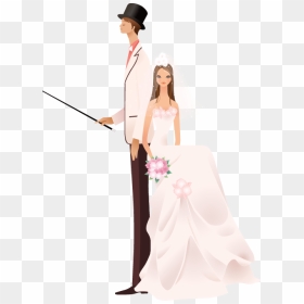 Wedding Invitation Bride Wedding Photography - Wedding Vector, HD Png Download - wedding vector png