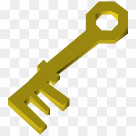 Old School Runescape Wiki - Osrs Key, HD Png Download - golden key png