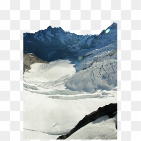 Snowy Swiss Alps - Schreckhorn, HD Png Download - snowy mountains png
