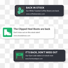 Back In Stock Push Notification, HD Png Download - out of stock png