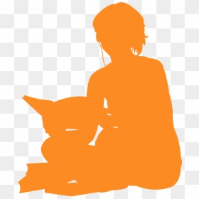 Silhouette, HD Png Download - student silhouette png