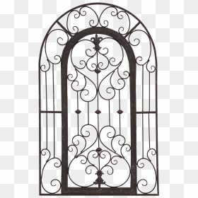 Secret Garden Gate - Garden Gate Png, Transparent Png - metal door png