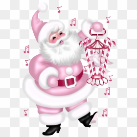 Pink Christmas Clipart, HD Png Download - pink santa hat png