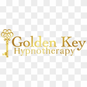 Golden Key Hypnotherapy - Calligraphy, HD Png Download - golden key png