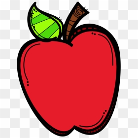 School Clipart Clipart Apple - Black And White Apple Clip Art, HD Png Download - apple clip art png
