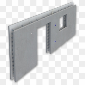Item - Caption - Twin Wall Precast Concrete, HD Png Download - concrete wall png