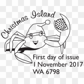 Christmas Island Christmas 2017 Postmark - British Safety Council, HD Png Download - postmark png