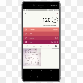 Nokia, HD Png Download - receipt png