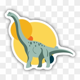 Brontosaurus Sticker - Lesothosaurus, HD Png Download - brontosaurus png